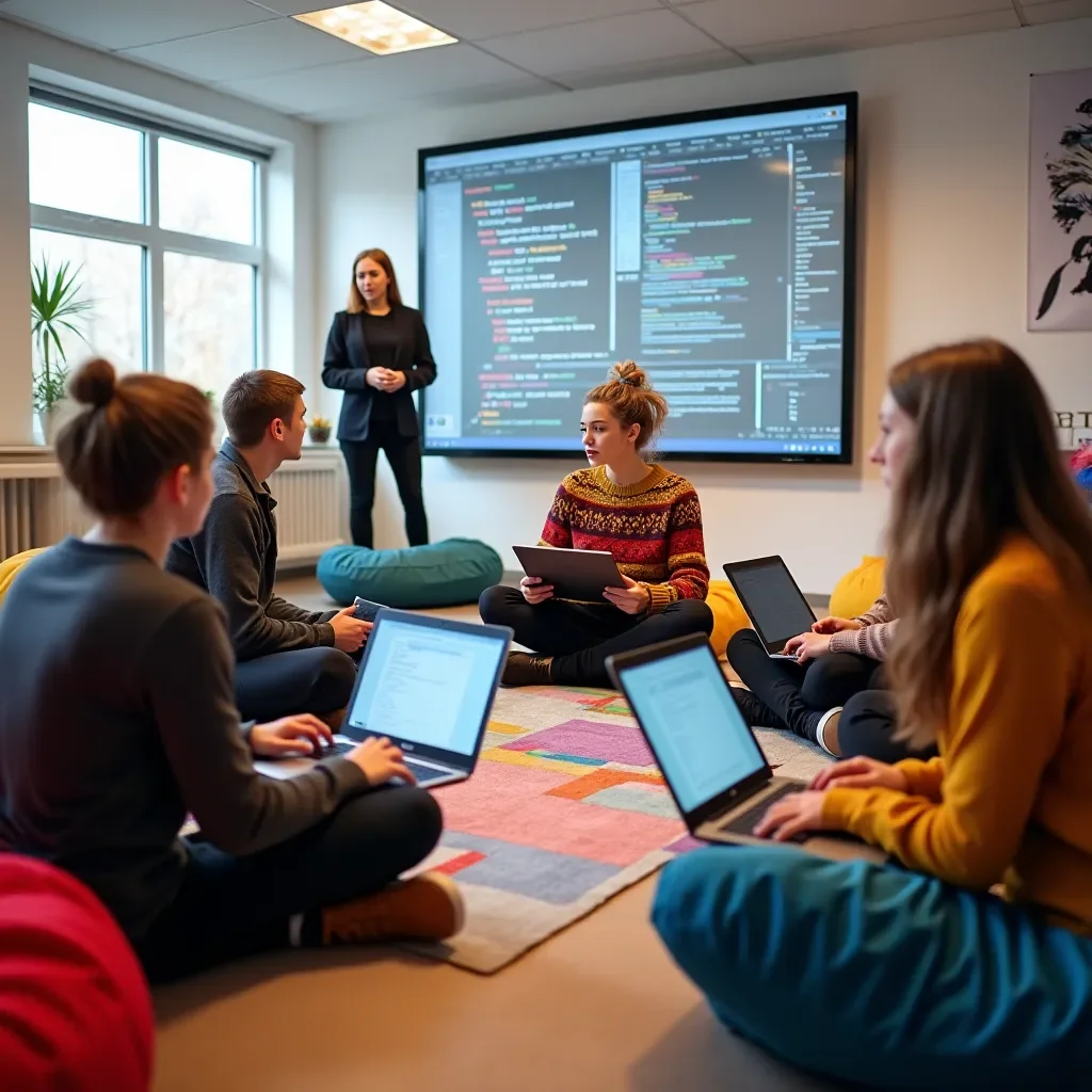 Professional team collaboration